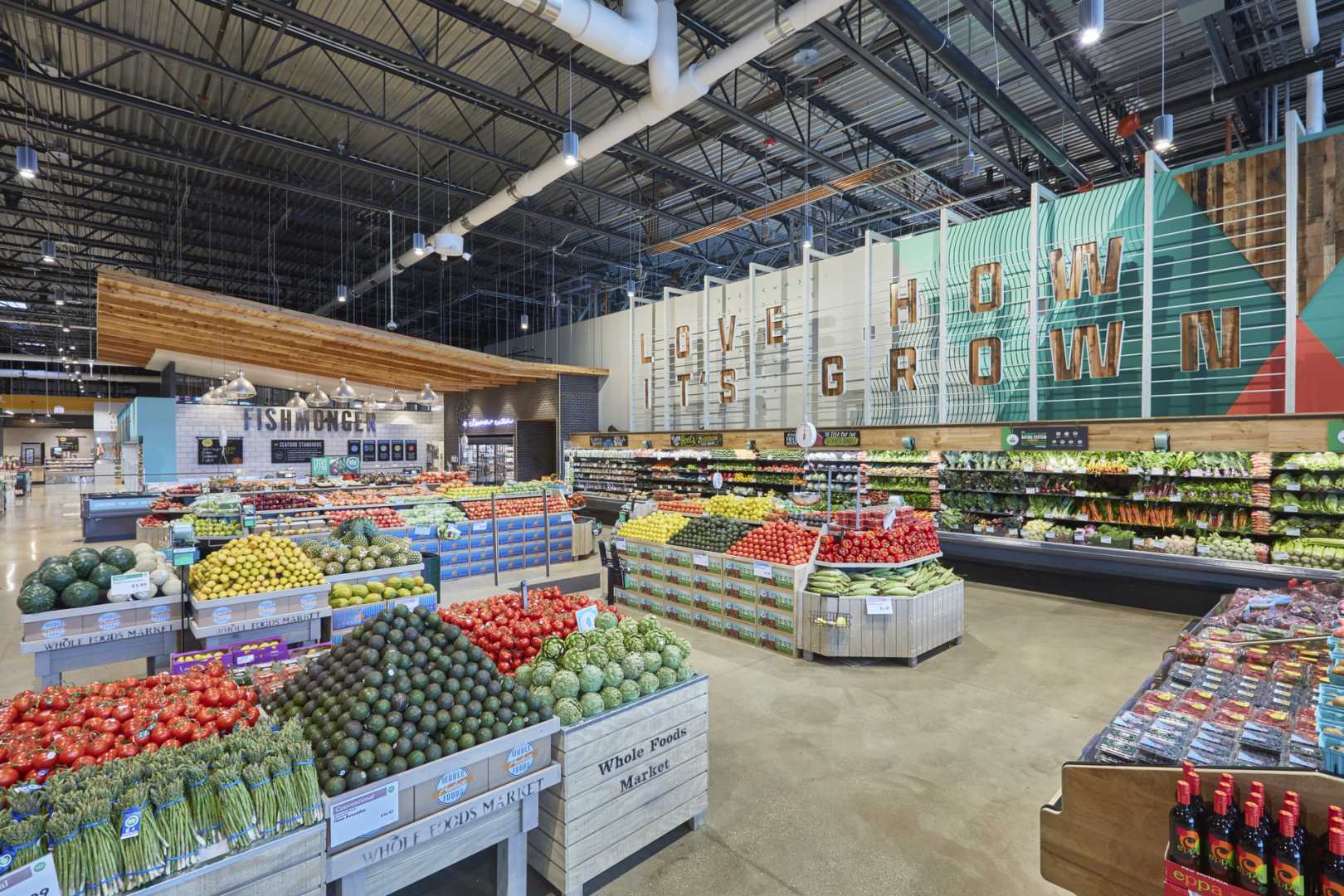 Whole Foods Market Store Interior