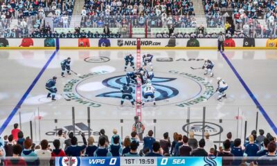 Winnipeg Jets Vs Seattle Kraken Hockey Game