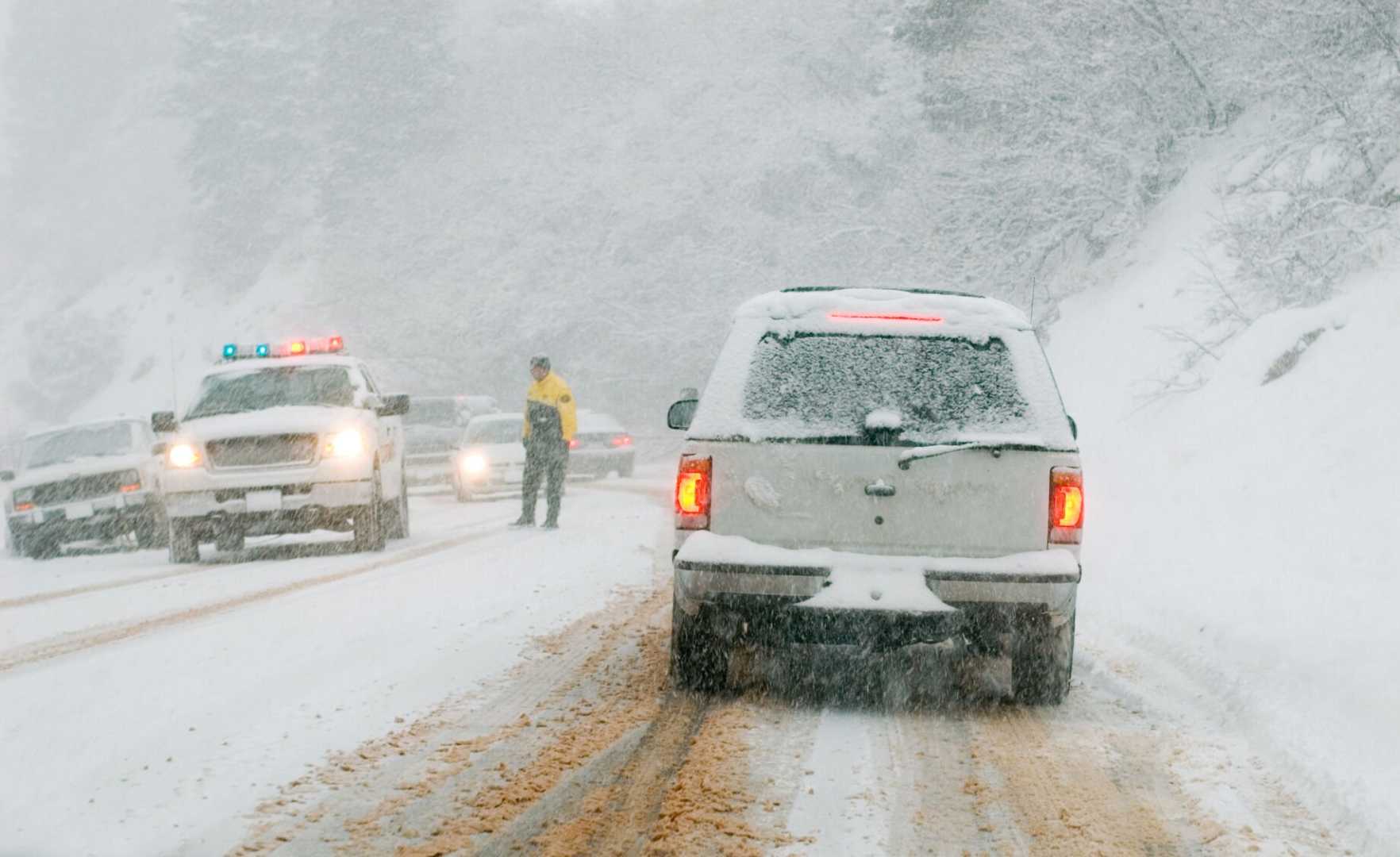 Winter Storm Southern Utah Map