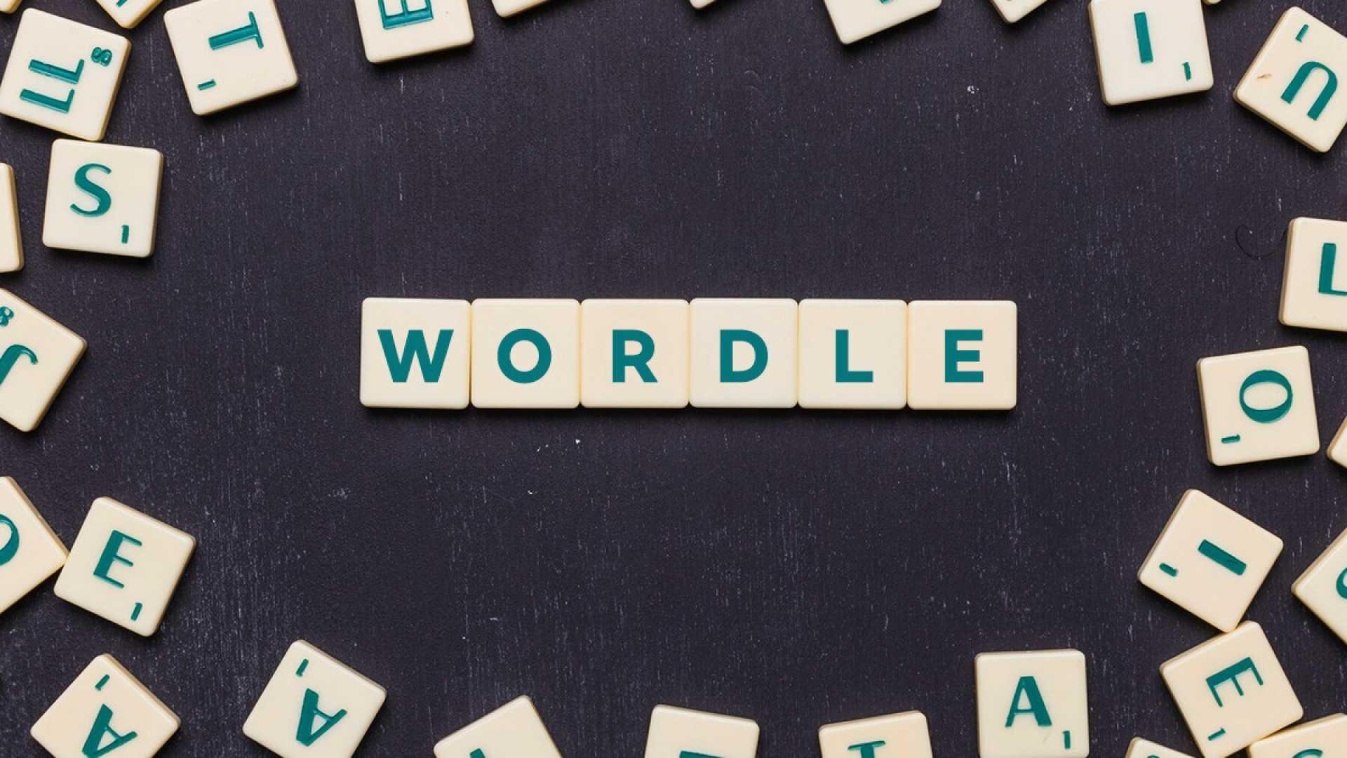 Wordle Game Screenshot With The Word Easel