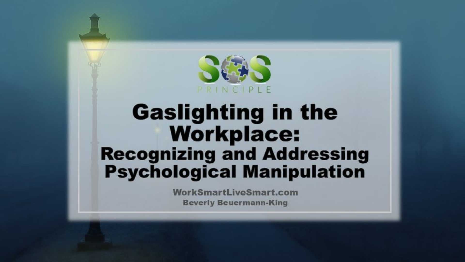 Workplace Gaslighting