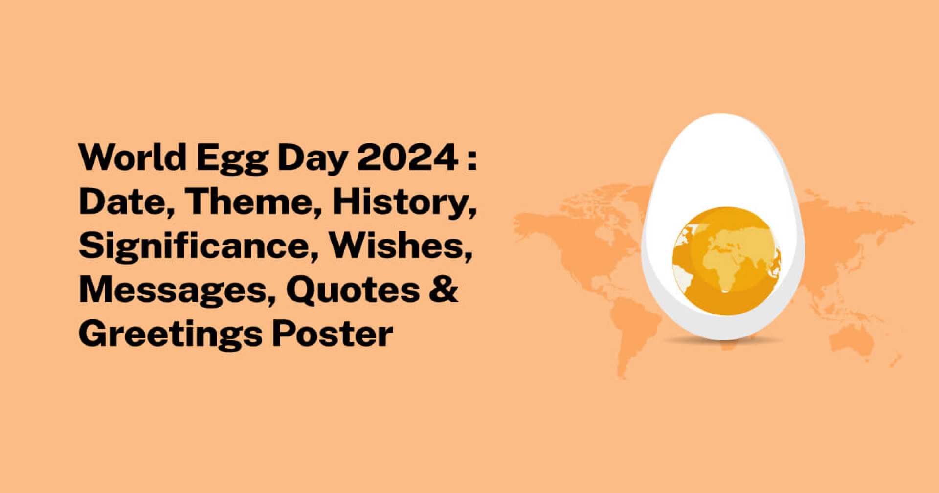 World Egg Day 2024