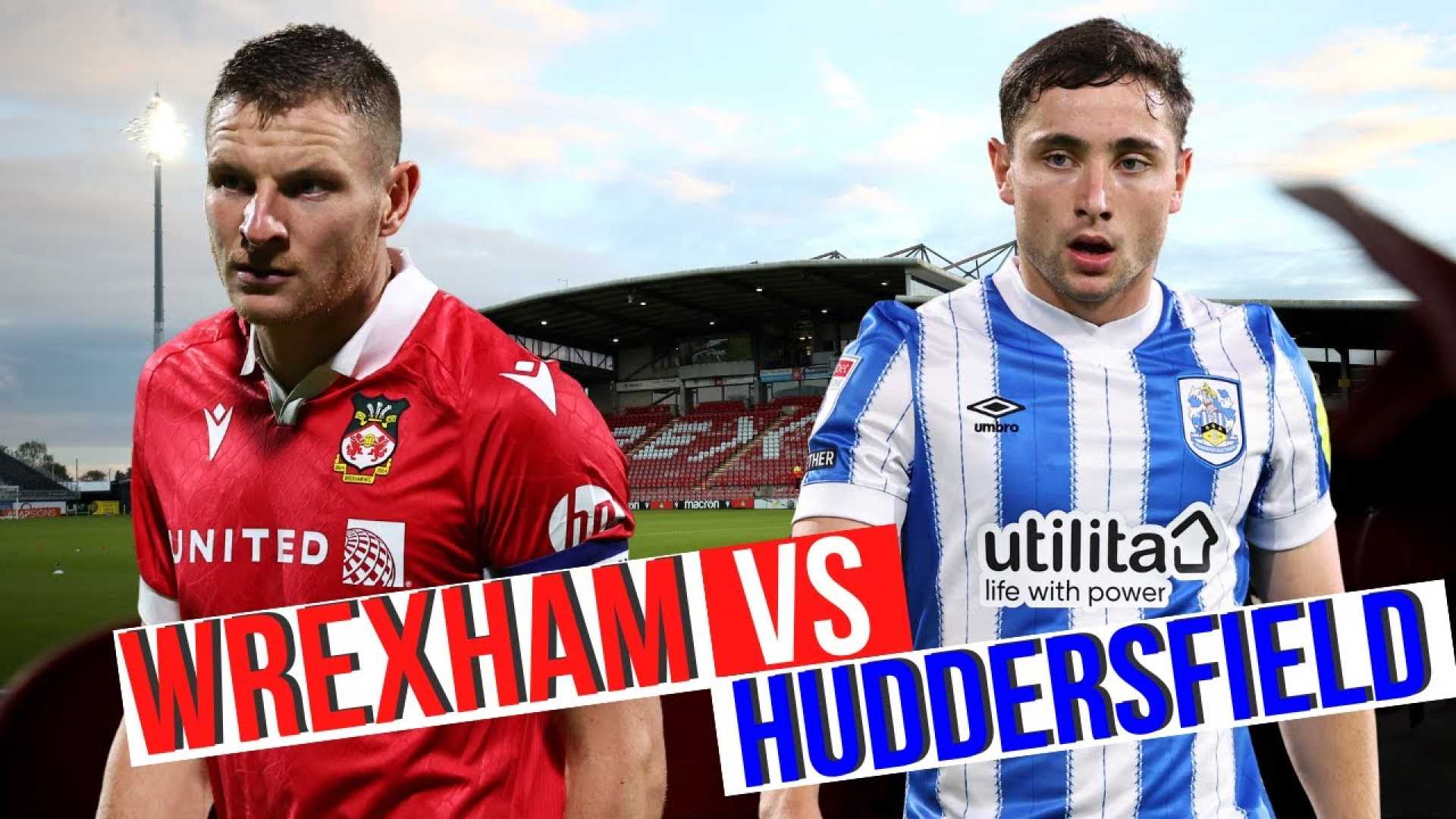 Wrexham Vs Huddersfield Town League One Match