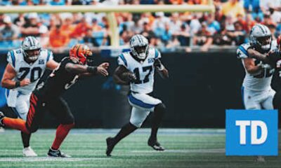 Xavier Legette Carolina Panthers Touchdown Catch