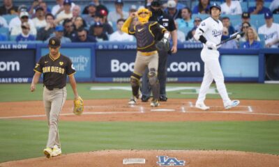 Yu Darvish Pitching Against Dodgers In Nlds Game 5