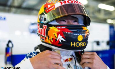 Yuki Tsunoda Red Bull Racing Abu Dhabi Post Season Test