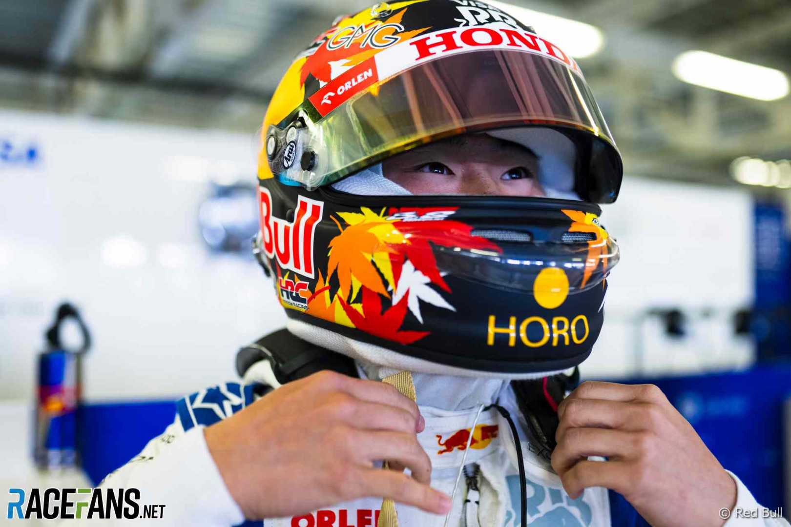 Yuki Tsunoda Red Bull Racing Abu Dhabi Post Season Test