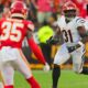 Zack Moss And Chase Brown In Bengals Uniforms