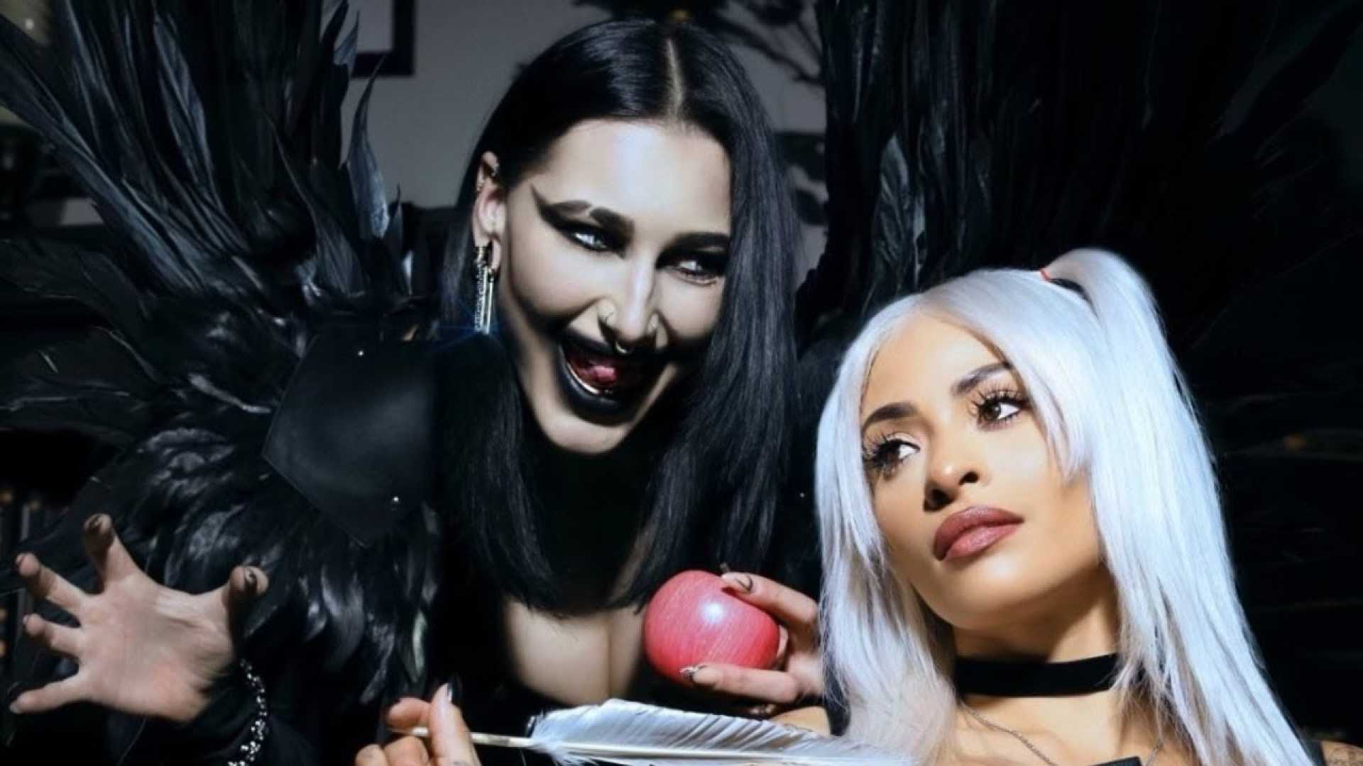 Zelina Vega And Rhea Ripley Death Note Cosplay