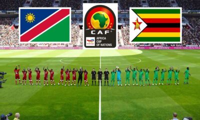 Zimbabwe Namibia Soccer Match