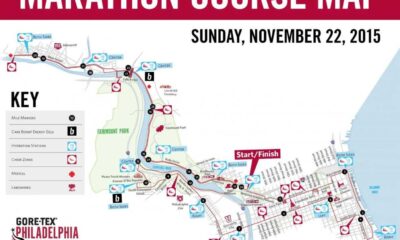 2024 Philadelphia Marathon Course Map