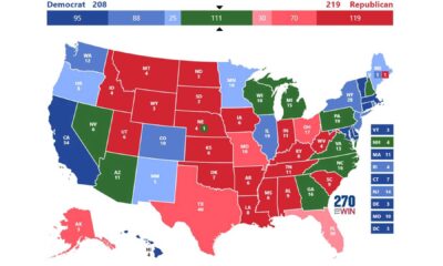 2024 Presidential Election Electoral Map