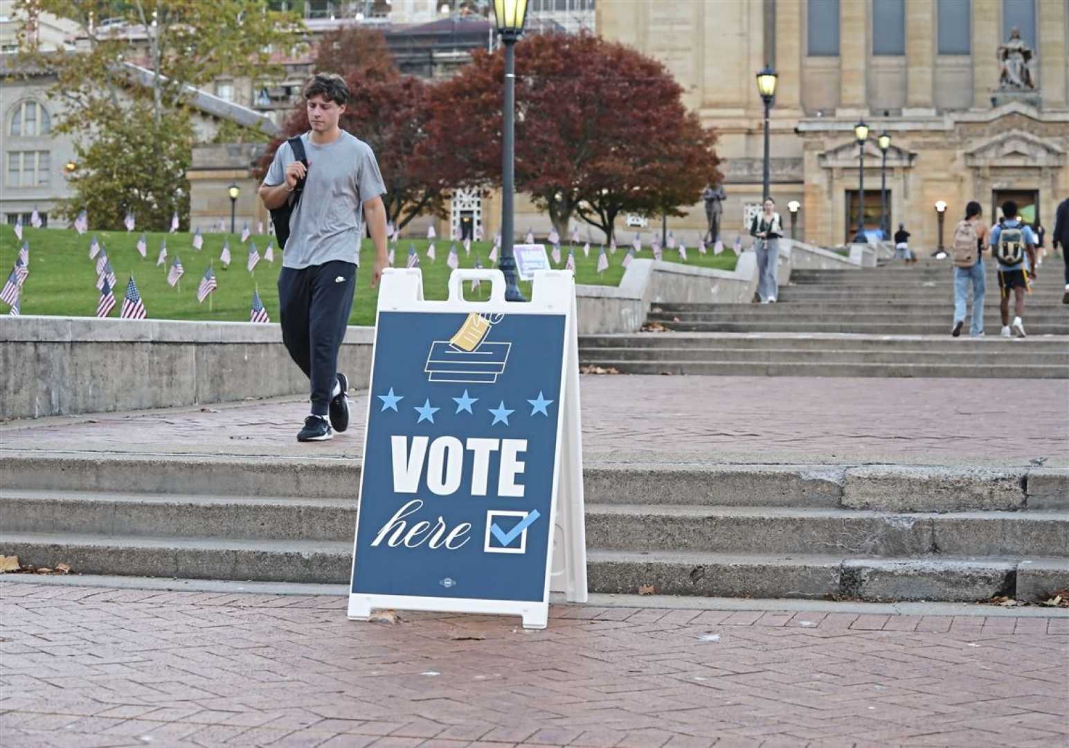 2024 Presidential Election Voter Turnout Lines At Polling Stations