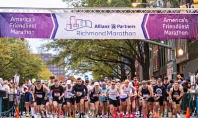 2024 Richmond Marathon Runners At Starting Line