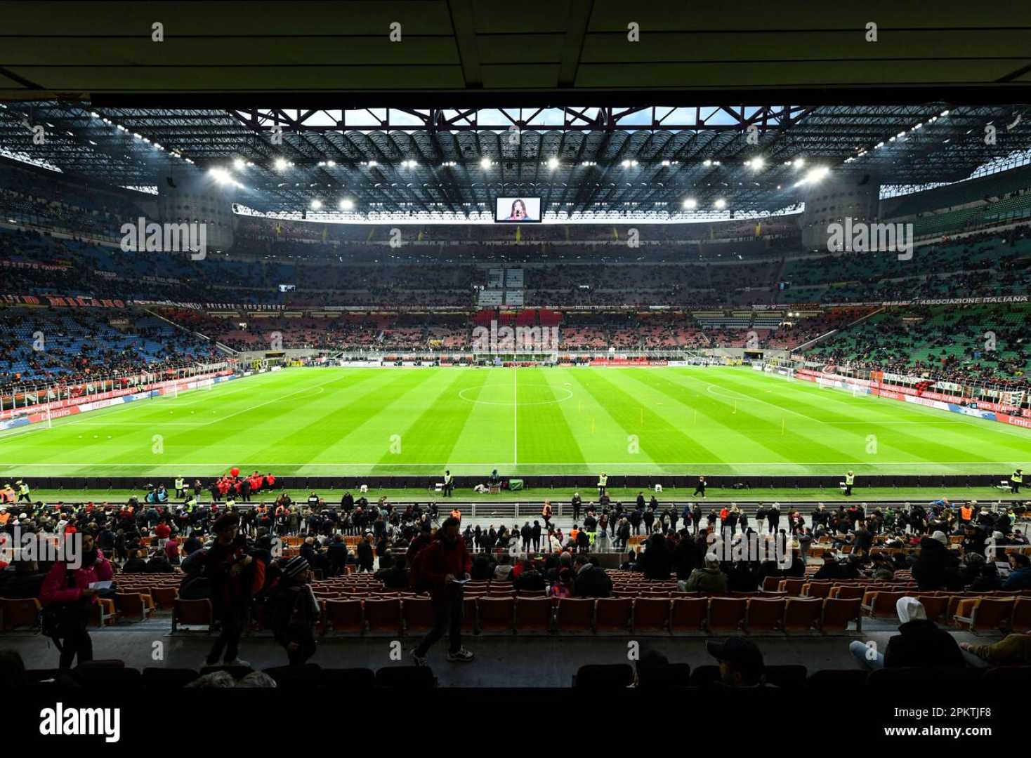 Ac Milan Vs Empoli San Siro Stadium