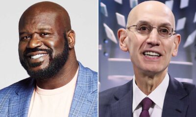 Adam Silver And Shaquille O’neal Nba