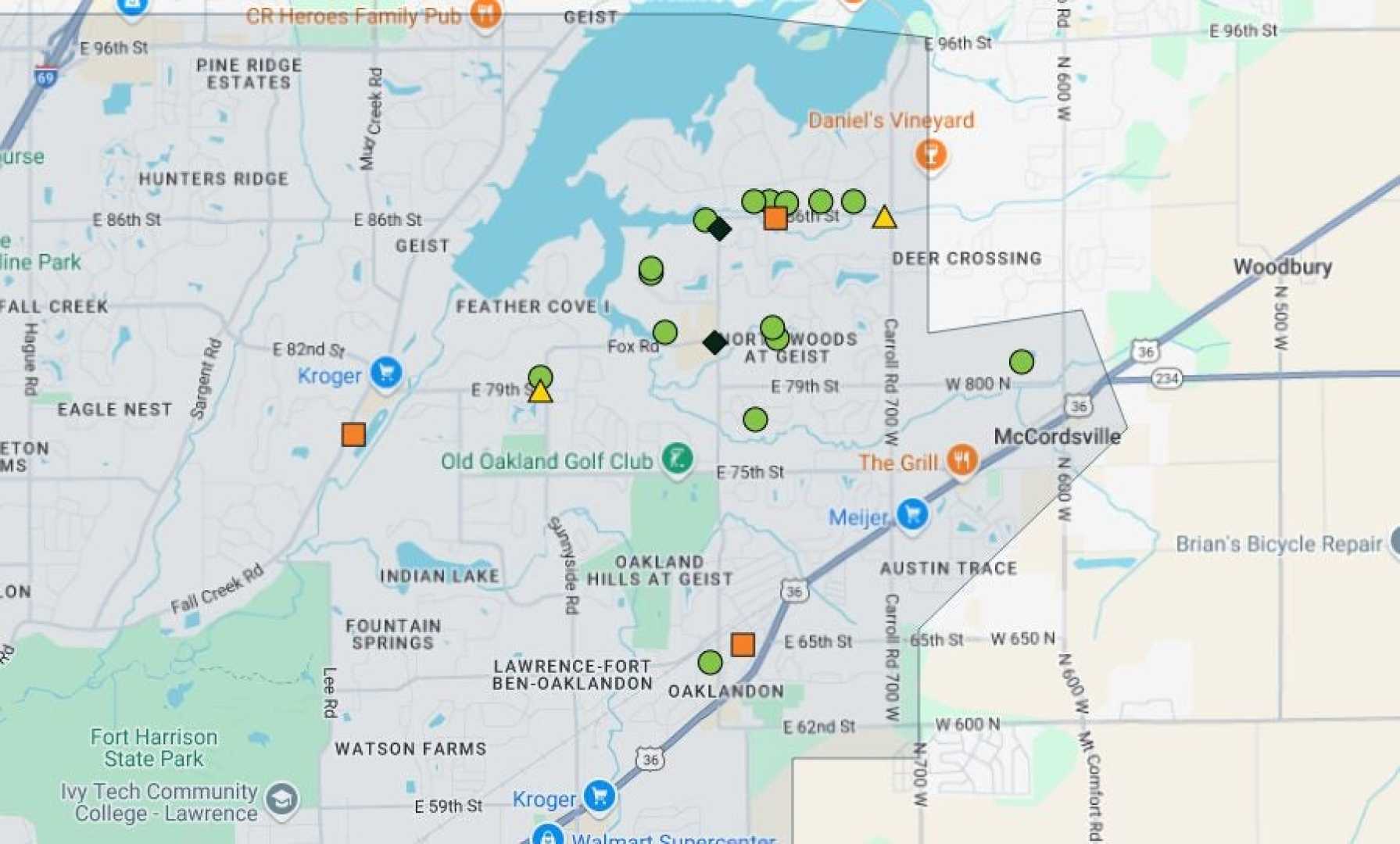 Aes Indiana Power Outage Map Northeast Indianapolis