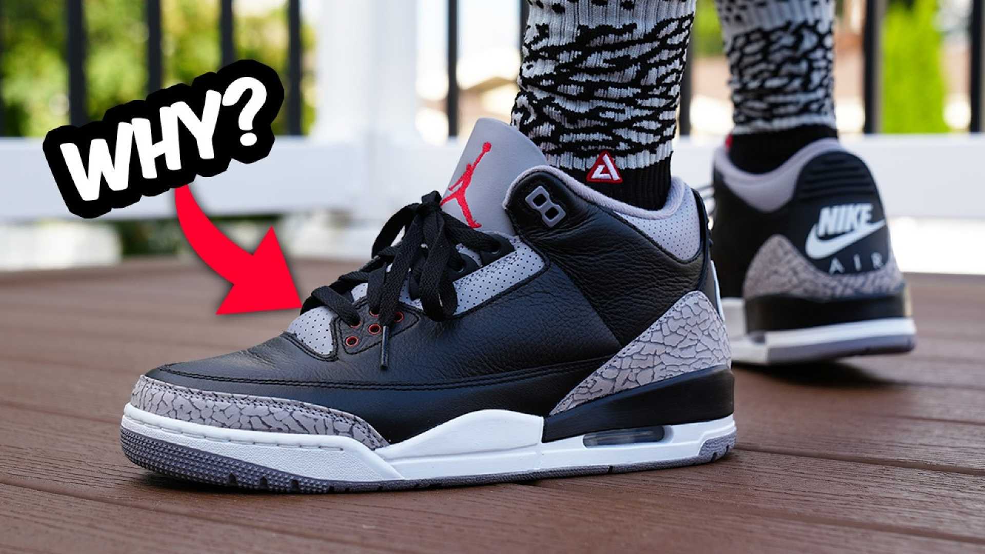 Air Jordan 3 Black Cement 2024 Release