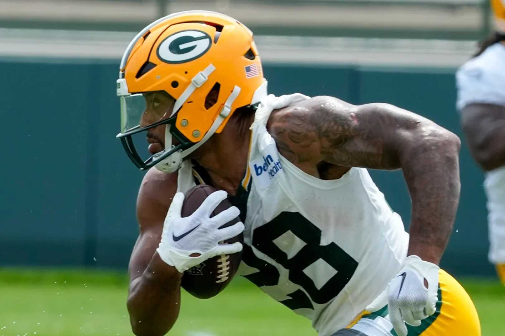 Aj Dillon Green Bay Packers Neck Injury