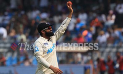 Ajaz Patel Wankhede Stadium Cricket