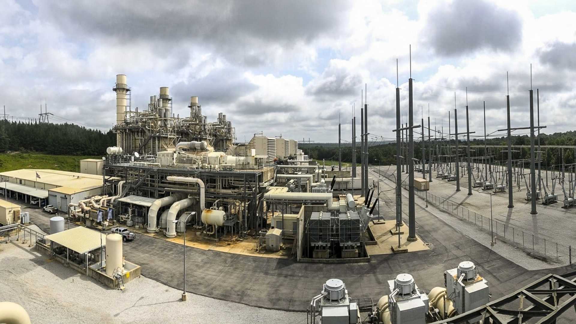 Alabama Power Natural Gas Power Plant Autauga County