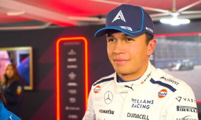 Alex Albon Las Vegas Grand Prix Q1 Exit