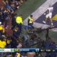 Alex Orji Runs Into Camera Crane Michigan Vs Oregon