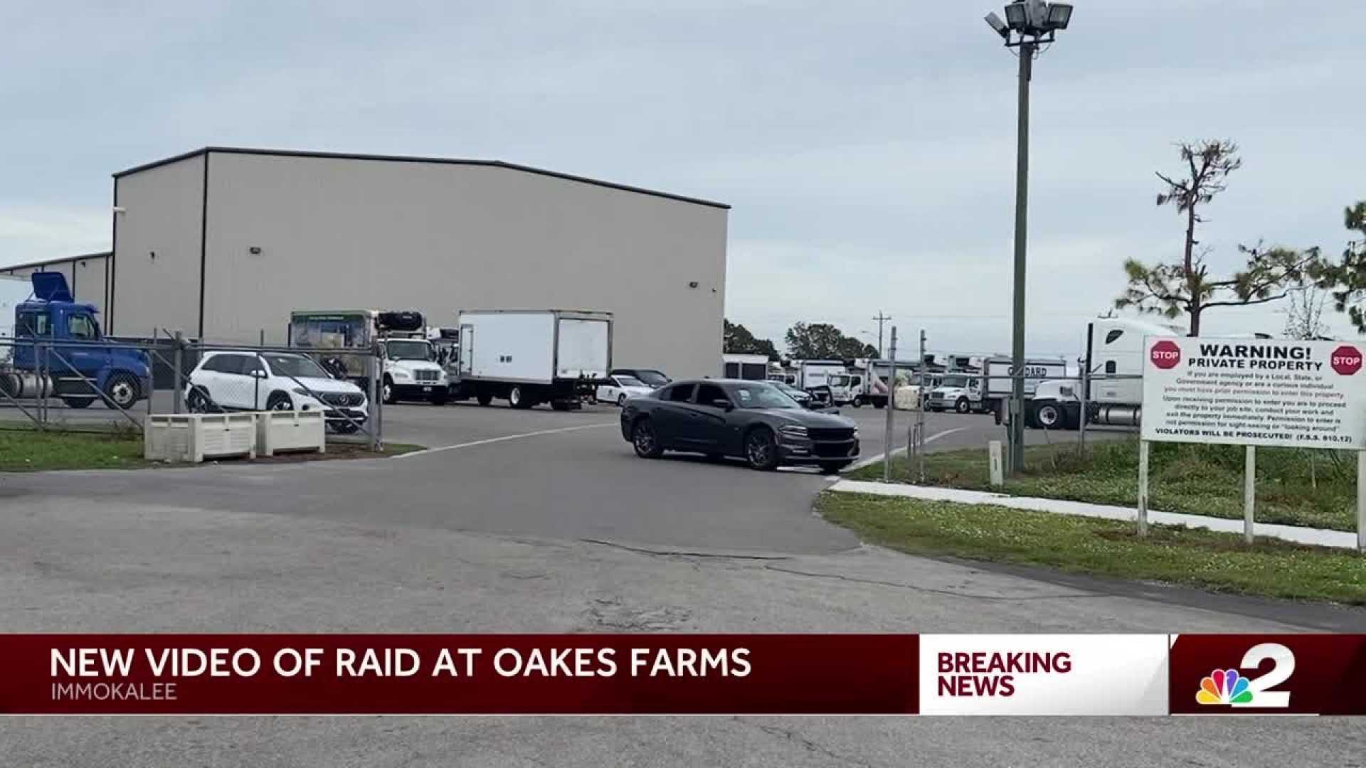 Alfie Oakes Home And Oakes Farms Packing Plant Raid