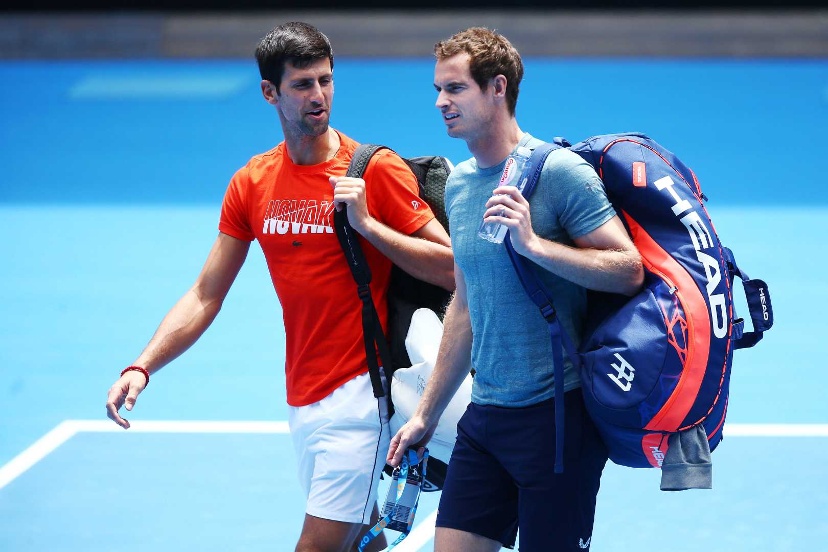 Andy Murray And Novak Djokovic Tennis Coaching