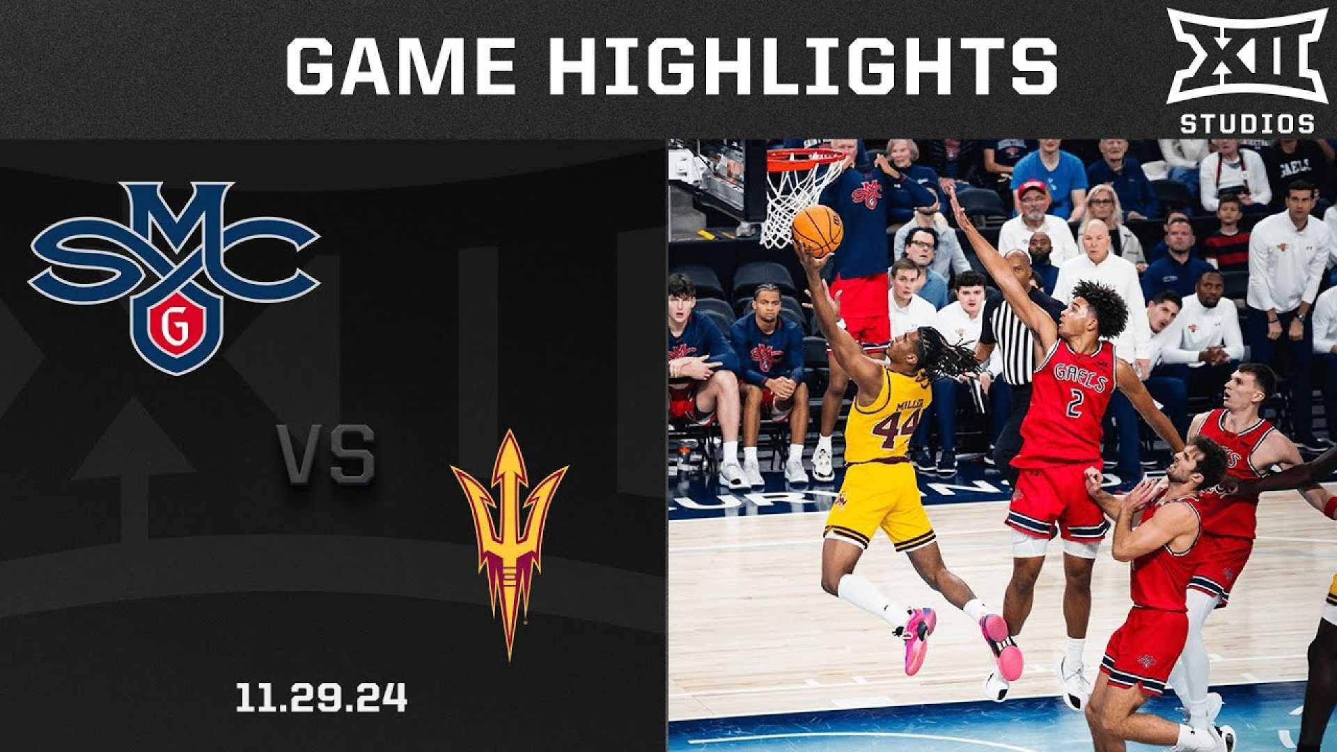 Arizona State Sun Devils Vs Saint Mary's Gaels Basketball Game