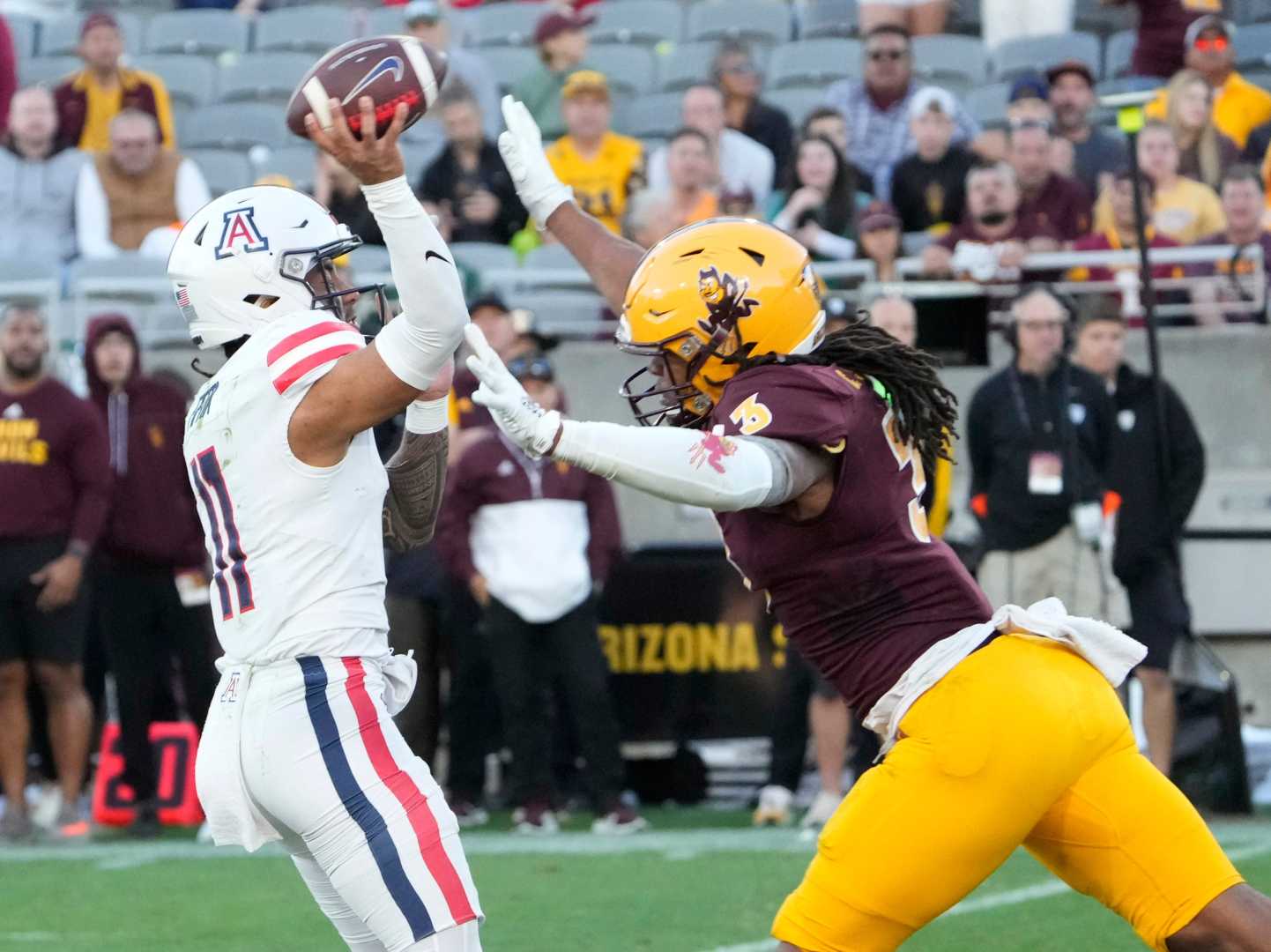 Arizona State Vs Arizona Football Game 2024