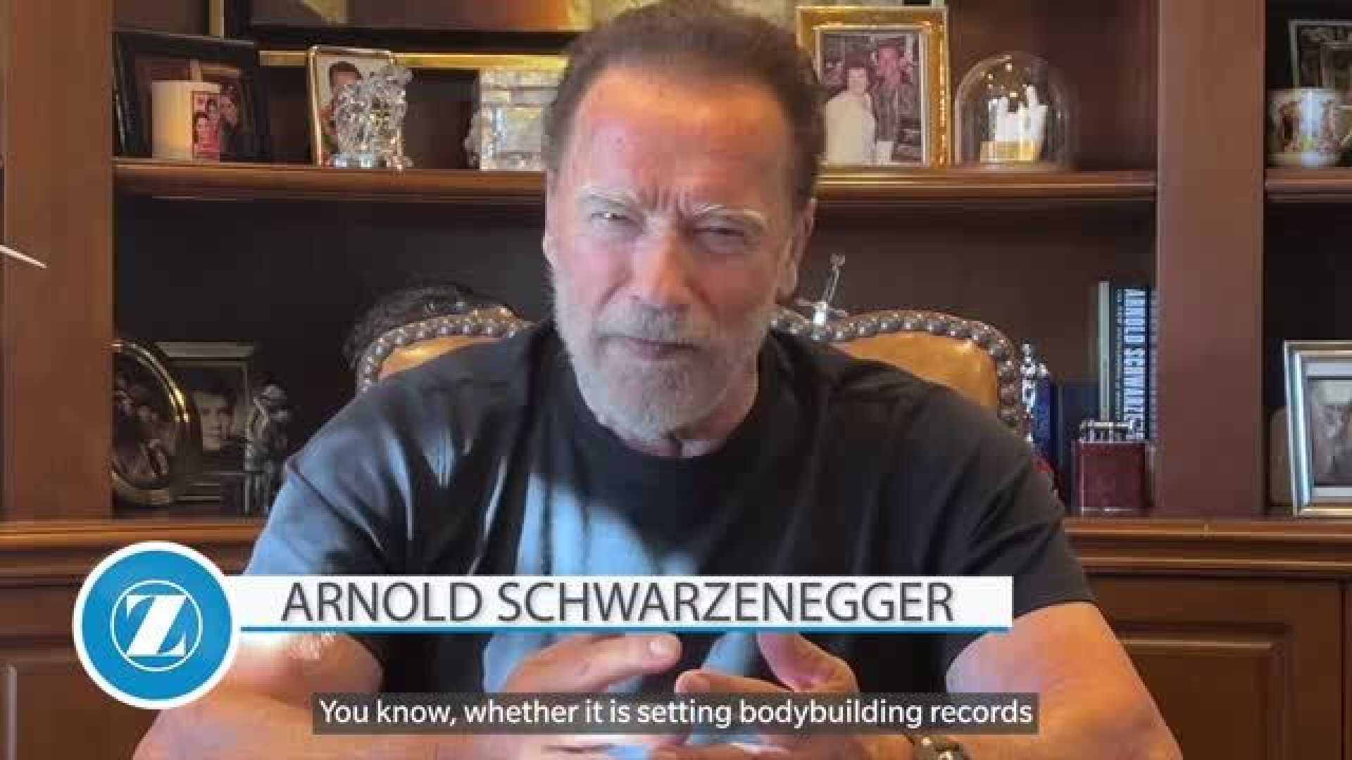 Arnold Schwarzenegger Zimmer Biomet Chief Movement Officer