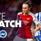 Arsenal Women Vs Brighton & Hove Albion Barclays Wsl Match