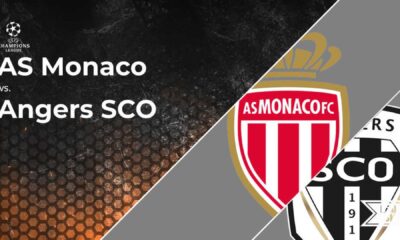 As Monaco Vs Angers Sco Ligue 1 Match