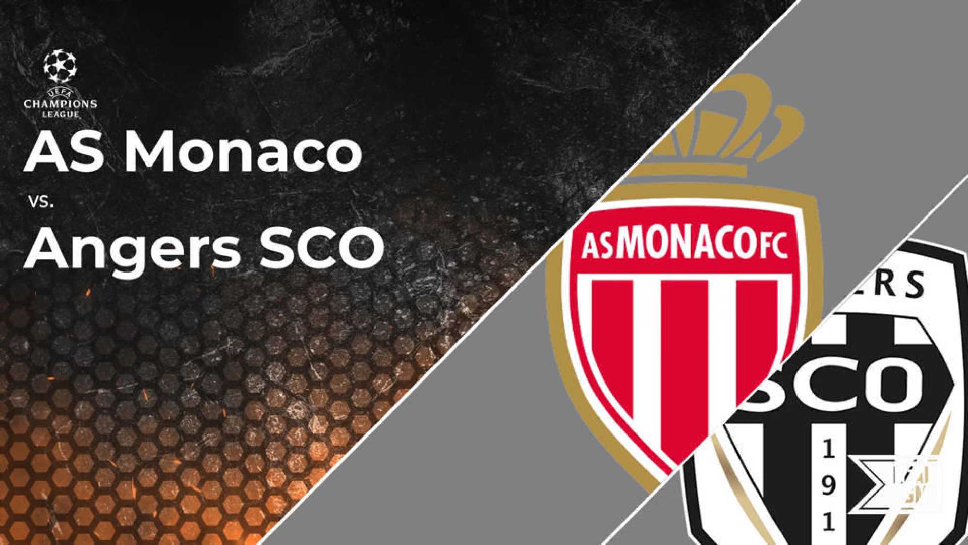 As Monaco Vs Angers Sco Ligue 1 Match