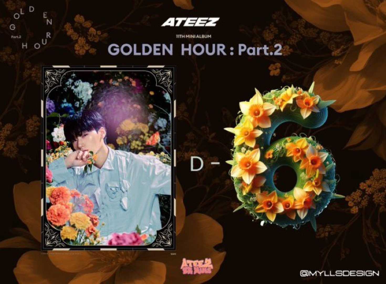 Ateez Golden Hour Part 2 Album Cover