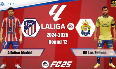 Atletico Madrid Vs Las Palmas Laliga Match