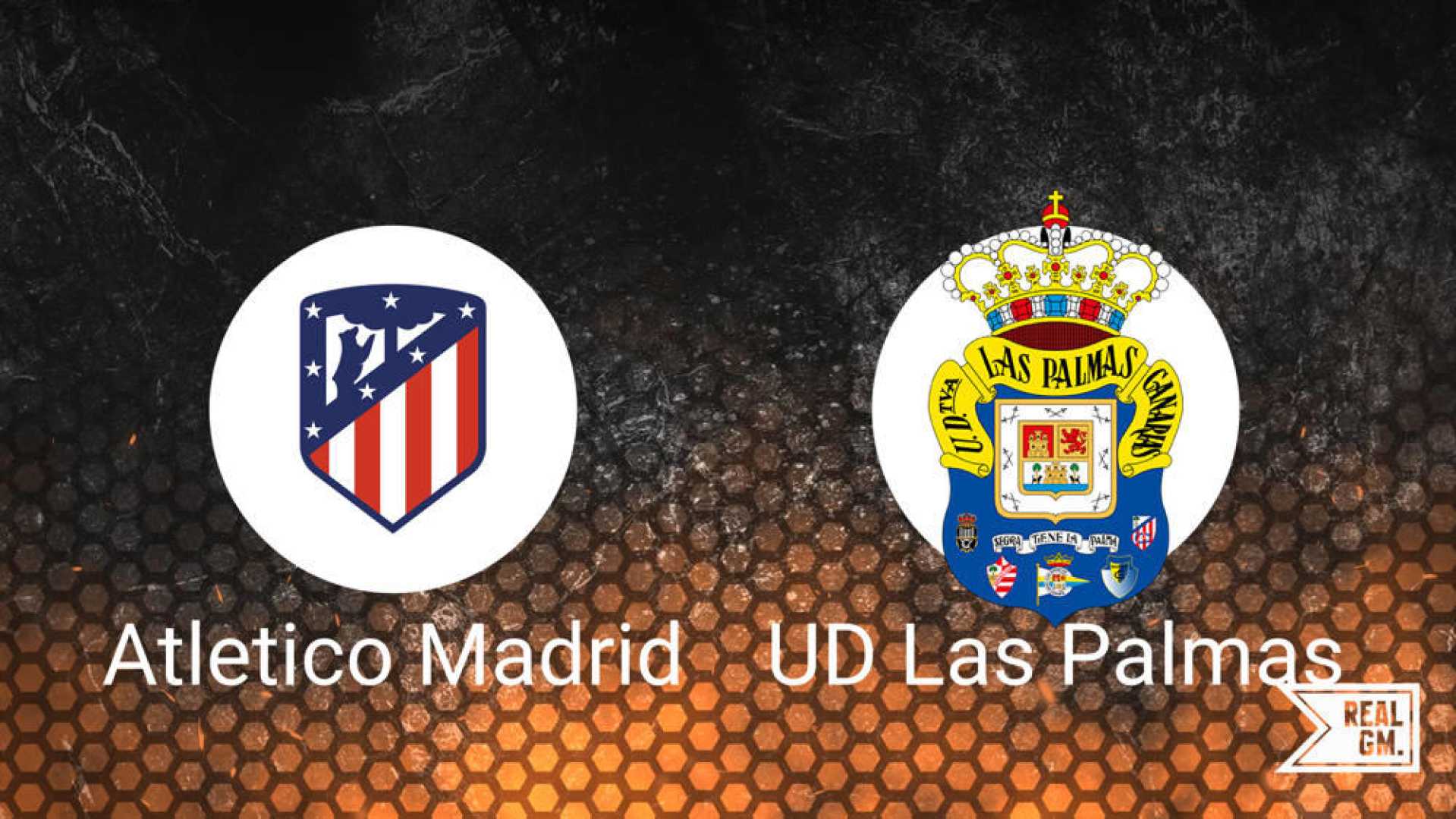 Atletico Madrid Vs Ud Las Palmas Laliga Match