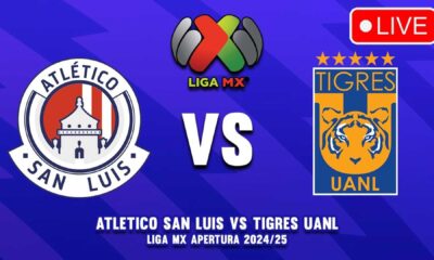 Atlético San Luis Vs Tigres Uanl Liga Mx Apertura 2024