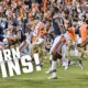 Auburn Tigers Football Team Celebrating A Win