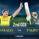 Australia Vs Pakistan 2nd Odi Cricket Match At Adelaide Oval