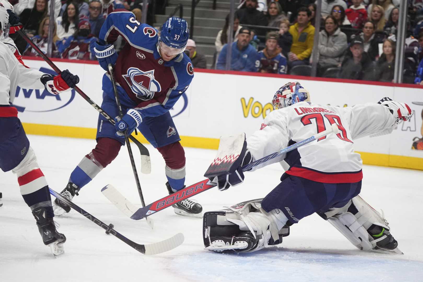 Avalanche Vs Capitals Hockey Game