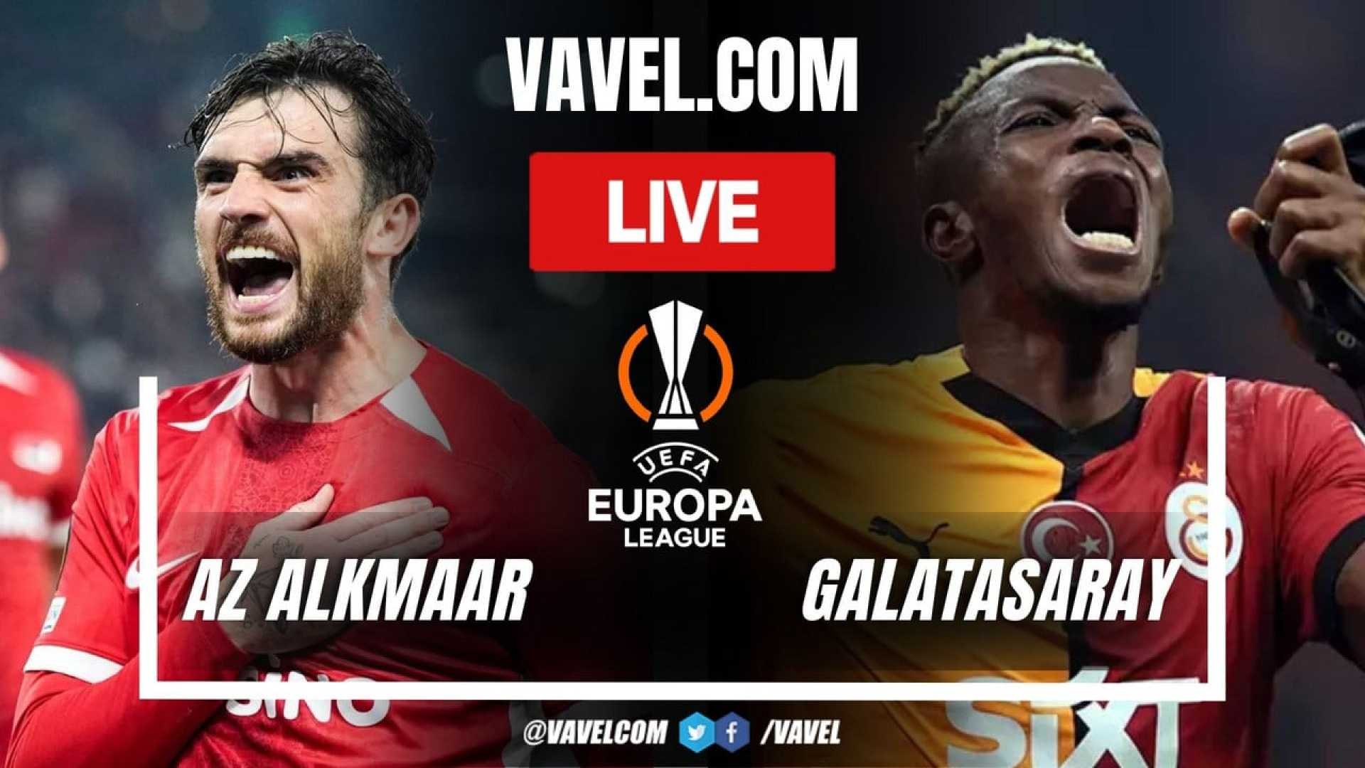 Az Alkmaar Vs Galatasaray Uefa Europa League Match Live Broadcast