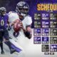 Baltimore Ravens Schedule 2024