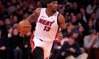 Bam Adebayo In Action During An Nba Game