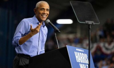 Barack Obama Campaigning For Kamala Harris 2024