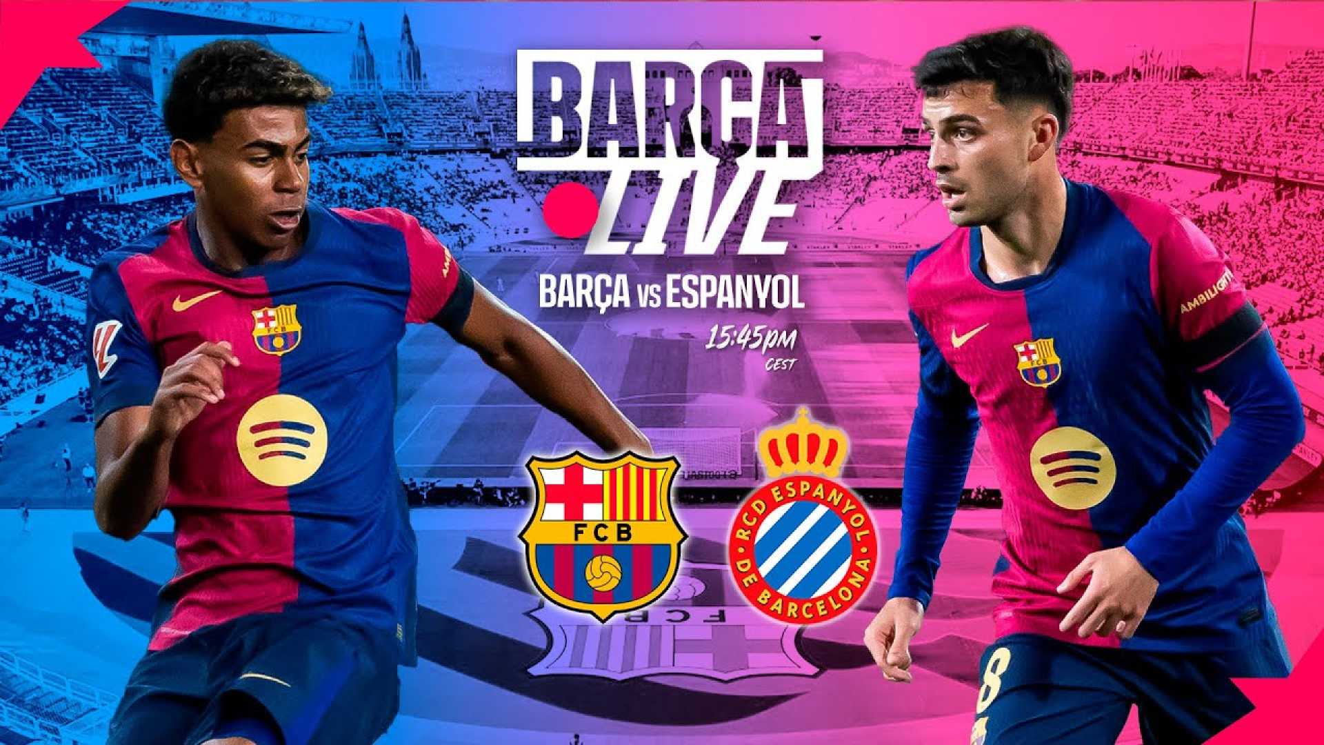 Barcelona Vs Espanyol La Liga Match