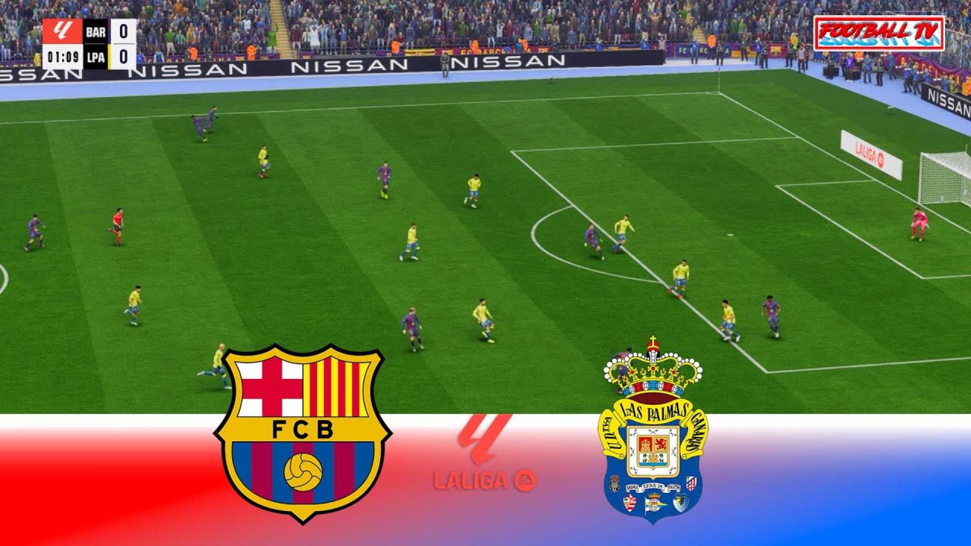 Barcelona Vs Las Palmas Laliga Match