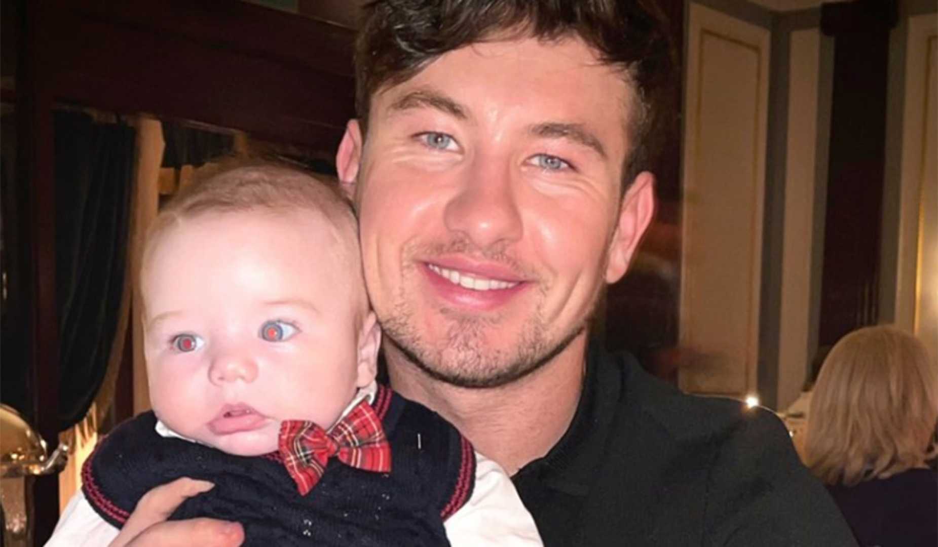 Barry Keoghan With His Son Brando