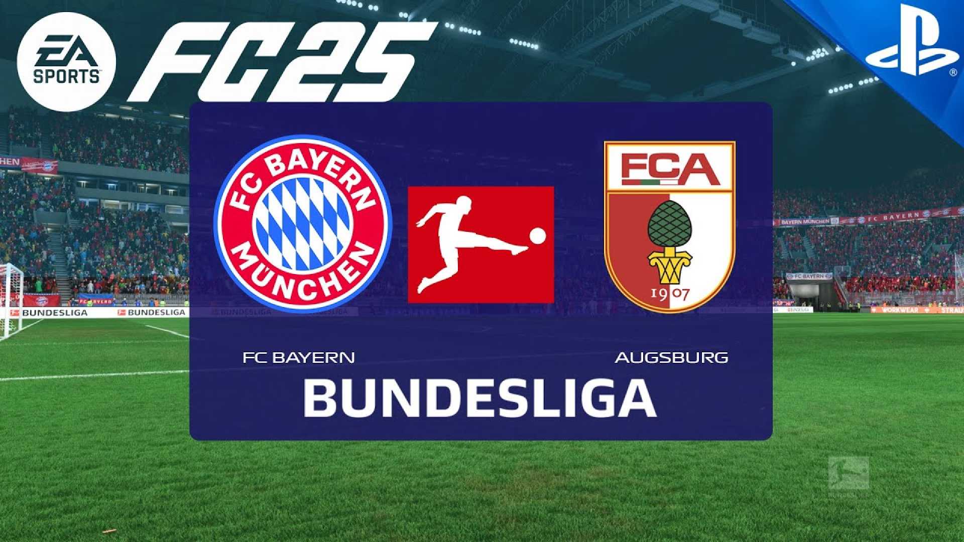 Bayern Munich Vs Augsburg Bundesliga Match